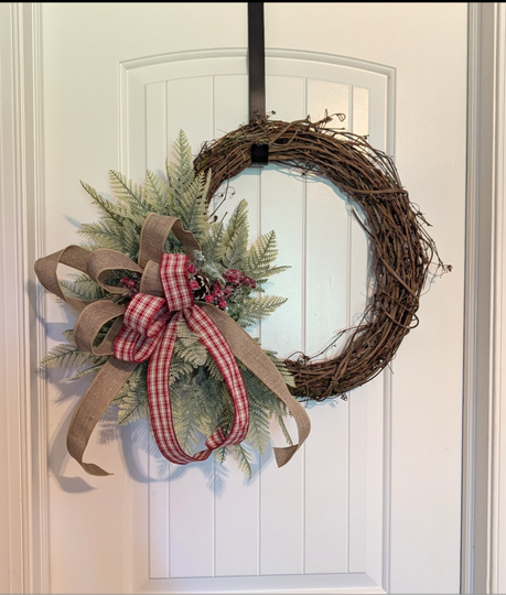 Country Christmas wreath