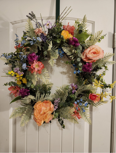 Hint of Peach Rose arrangement